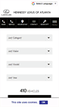 Mobile Screenshot of lexusatlanta.com