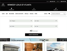 Tablet Screenshot of lexusatlanta.com